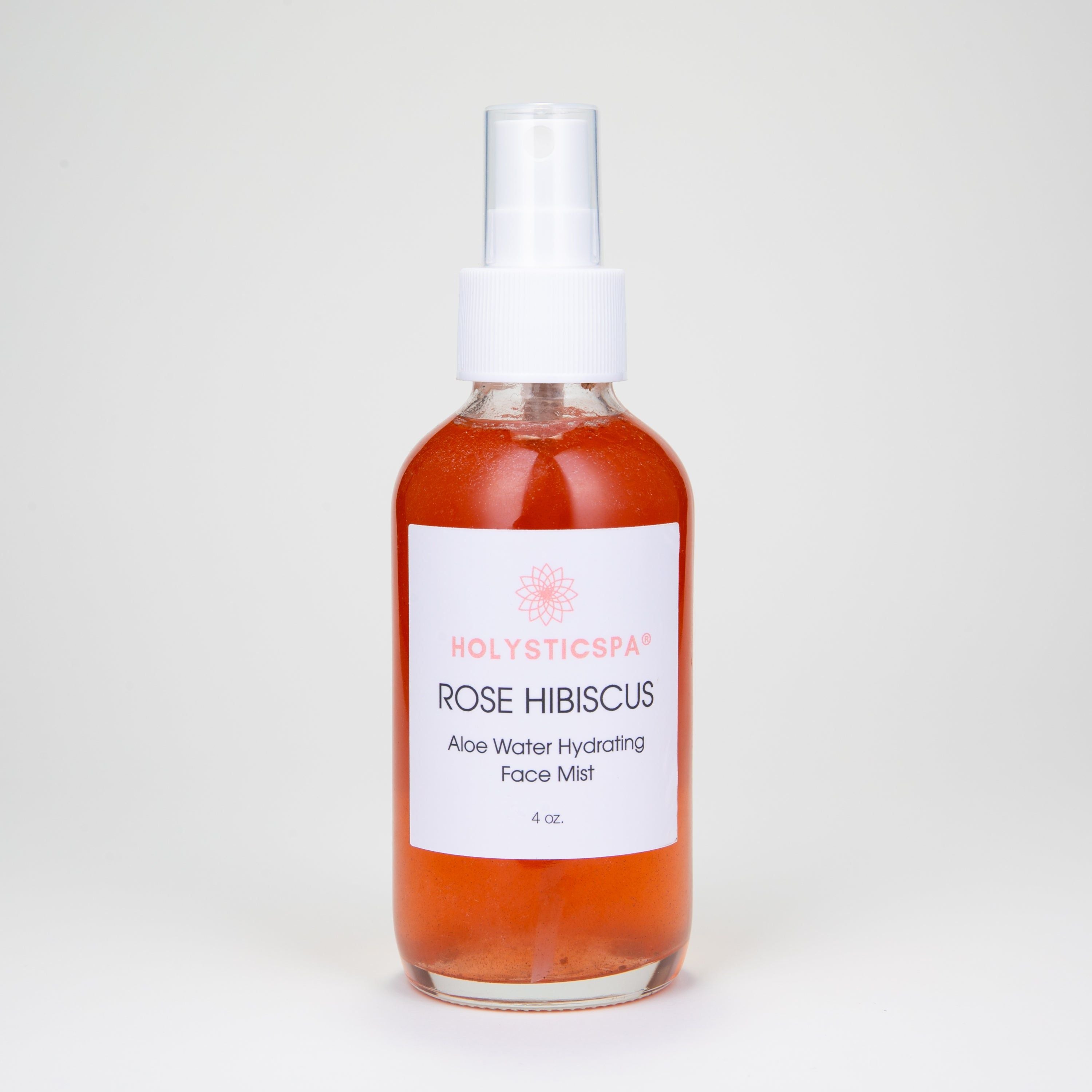 Hydrating Face Mist with Rose Hibiscus and Aloe Water