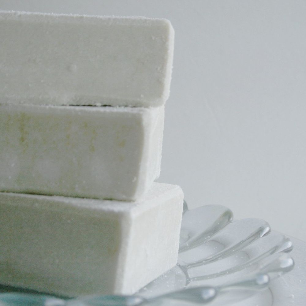 Peppermint Eucalyptus Shampoo Bar for Thick Hair and Scalp Health