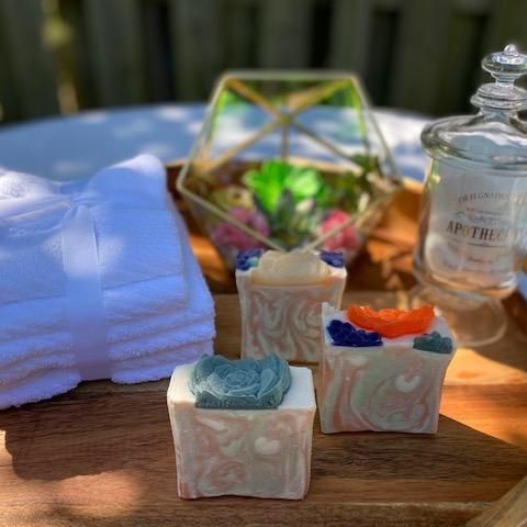 Berry Bliss Succulent Soap with Essential Oils