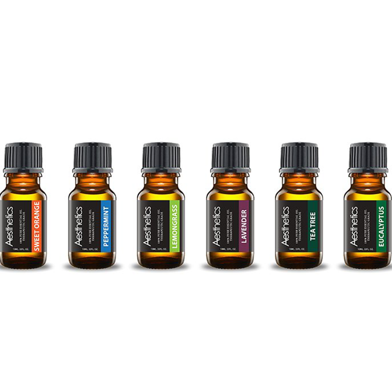 Top 6 Essential Oils Collection with Therapeutic Essential Oils