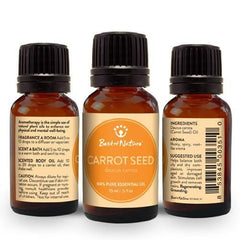 Carrot Seed Essential Oil - Natural remedy for skin elasticity