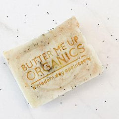 Handcrafted Lemon Poppyseed Soap with lemon essential oil