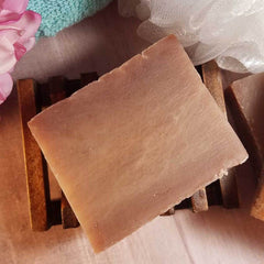 Handmade coconut soap with shea butter and glycerin