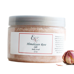 Himalayan Rose Salt Body Scrub - Exfoliating & Moisturizing