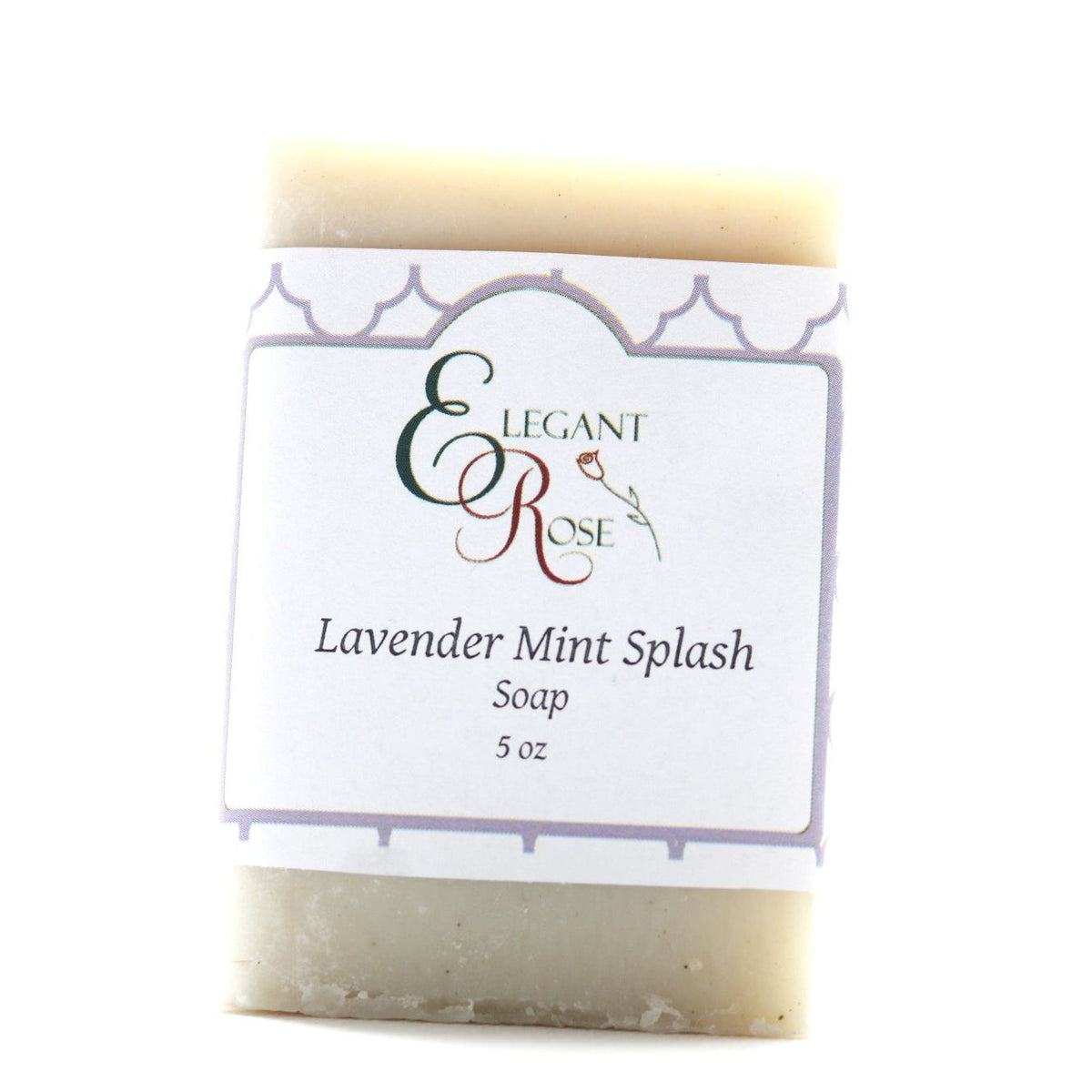 Lavender Mint Soap bar with essential oils and natural ingredients