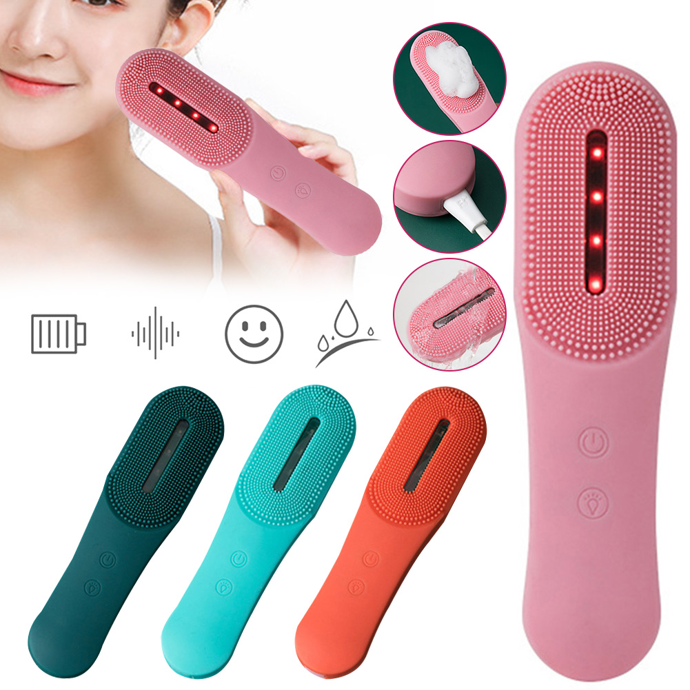 Silicone Facial Cleansing Brush for deep cleansing and exfoliation