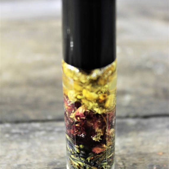 Organic Essential Oil Perfume Blend in Jojoba Oil