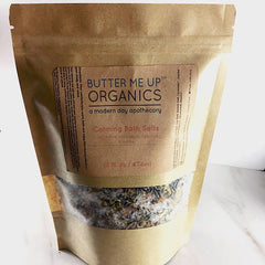 Calming bath salts with lavender and Pink Himalayan salt