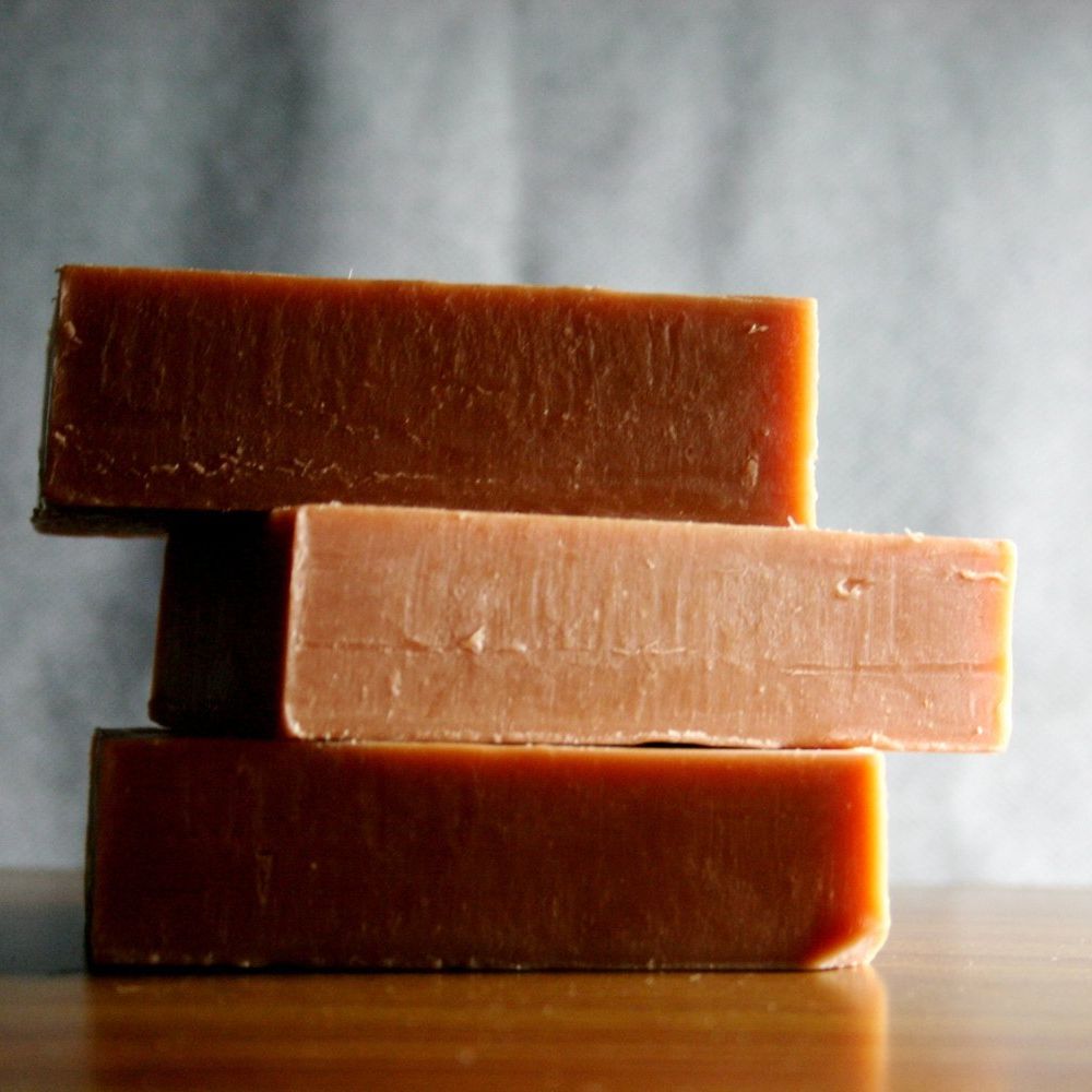 French Red Clay Soap with Olive Oil and Coconut Oil